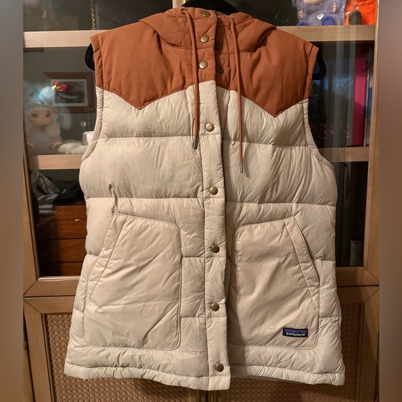 Patagonia Jackets & Blazers - Patagonia Bivy Womens Size XL Down Vest Hooded